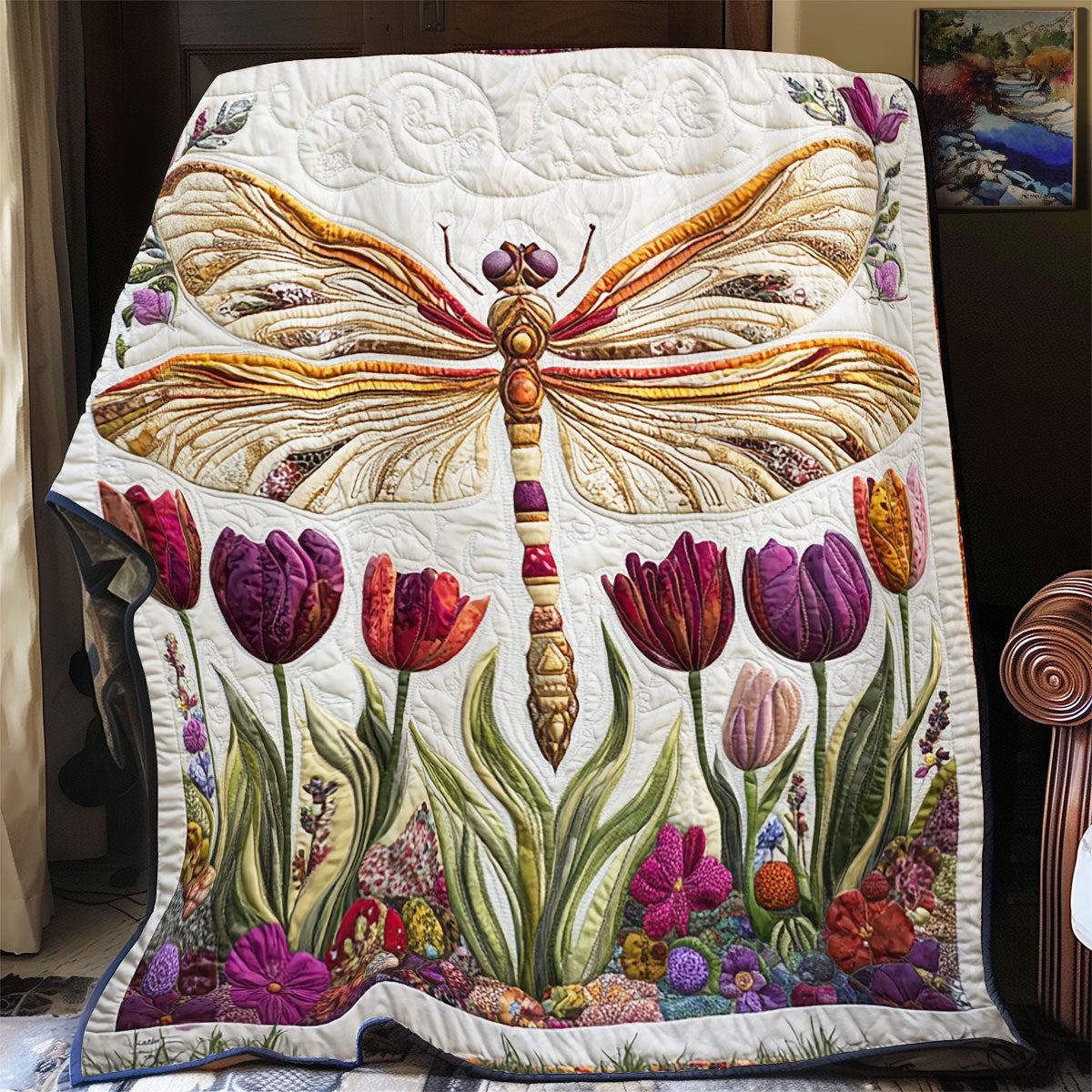 Dragonfly YR3001004CL Quilt