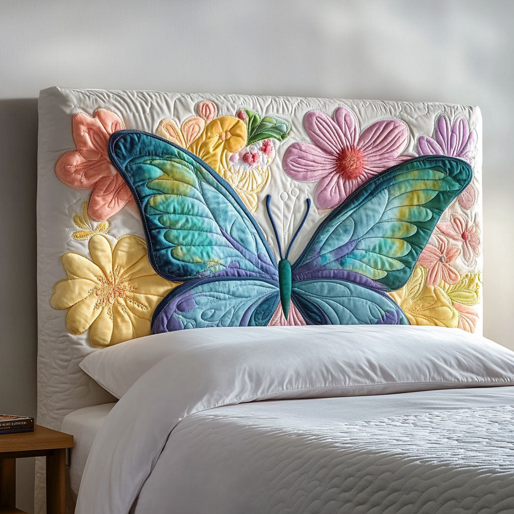 Dreamflight Butterfly WJ2312010CL Quilted Headboard Slipcover