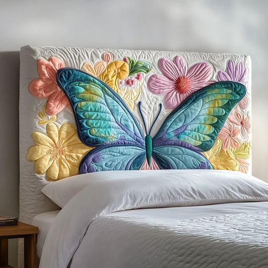 Dreamflight Butterfly WJ2312010CL Quilted Headboard Slipcover