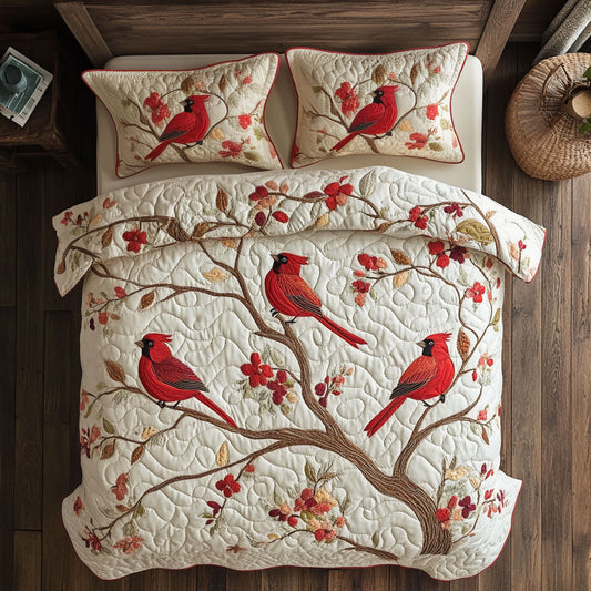 Dreamy Cardinal WU2502071CL Duvet Cover Set