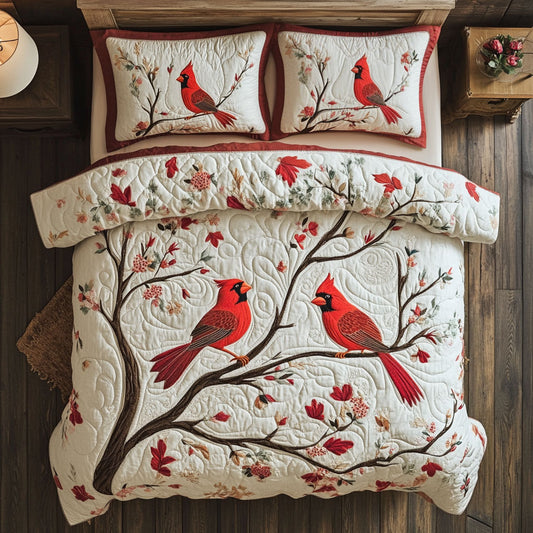 Dreamy Cardinal WU2502072CL Duvet Cover Set