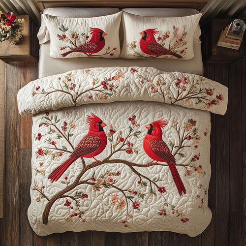 Dreamy Cardinal WU2502073CL Duvet Cover Set