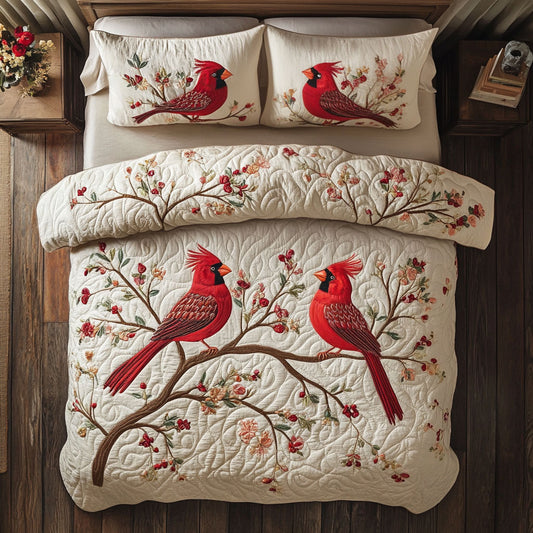Dreamy Cardinal WU2502073CL Duvet Cover Set