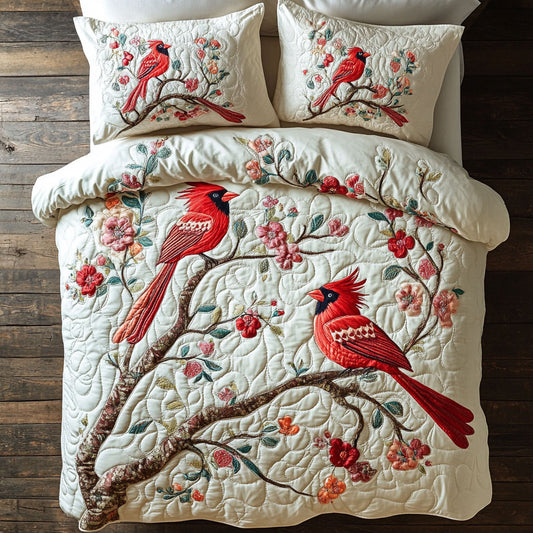 Dreamy Cardinal WU2502074CL Duvet Cover Set