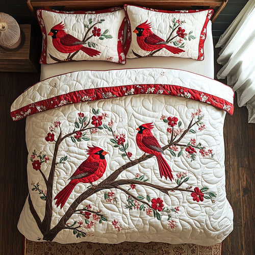 Dreamy Cardinal WU2502075CL Duvet Cover Set