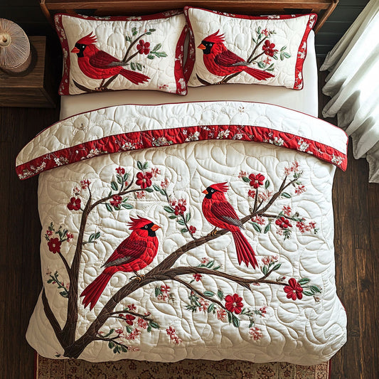 Dreamy Cardinal WU2502075CL Duvet Cover Set