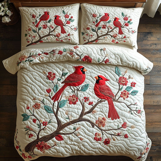 Dreamy Cardinal WU2502079CL Duvet Cover Set