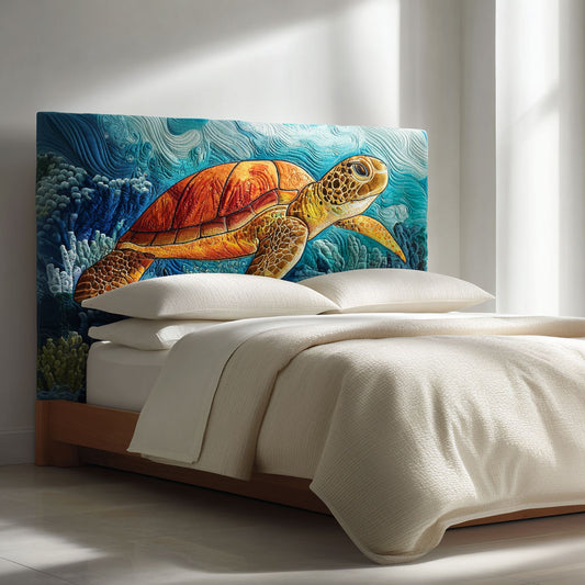 Drift Turtle WJ1712025CL Quilted Headboard Slipcover