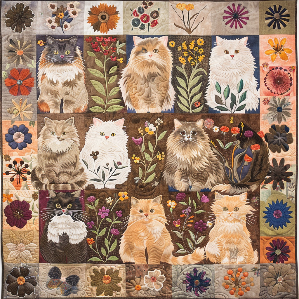 Cat YR1608004CL Quilt