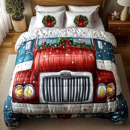 Truck Christmas Dream WN1111085CL Duvet Cover Set