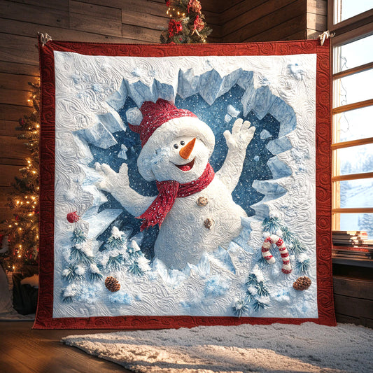 Snowman Wonder CW1111062CL Quilt