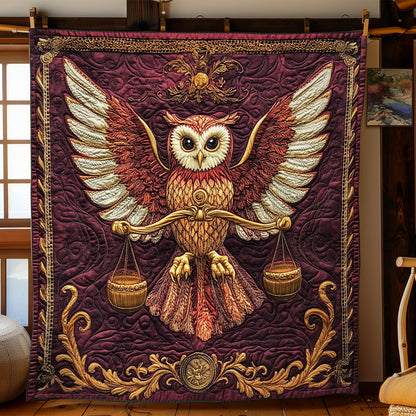 Regal Owl Banner WN2307091CL Quilt