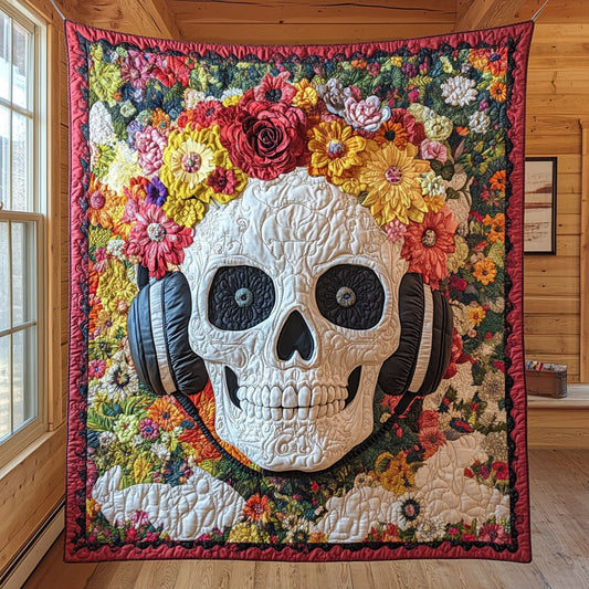 Floral Music CP1605026CL Quilt