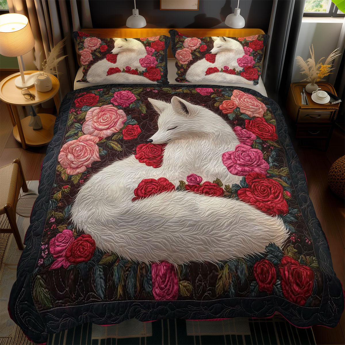 Fox In Bloom WN3012063CL Duvet Cover Set