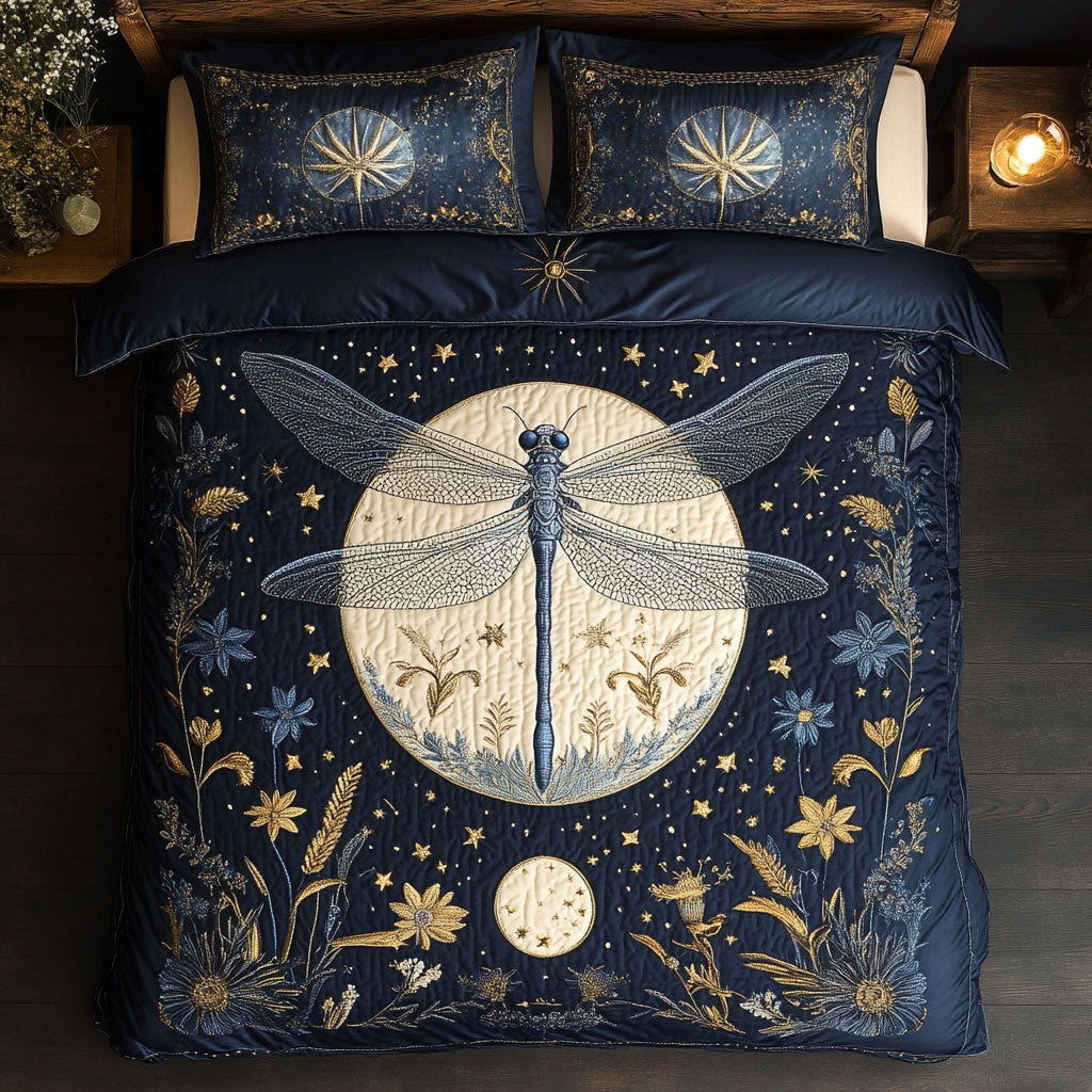 Moonlight Dragonfly Harmony CW2409037CL Duvet Cover Set