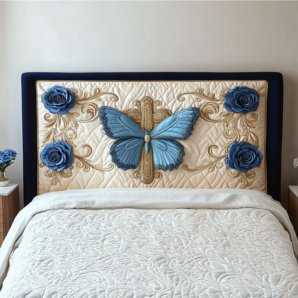 Holy Butterfly QA1912003CL Quilted Headboard Slipcover