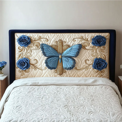 Holy Butterfly QA1912003CL Quilted Headboard Slipcover