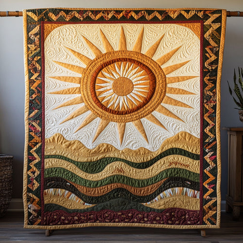 Tribe Harvest Sun WY2807039CL Quilt