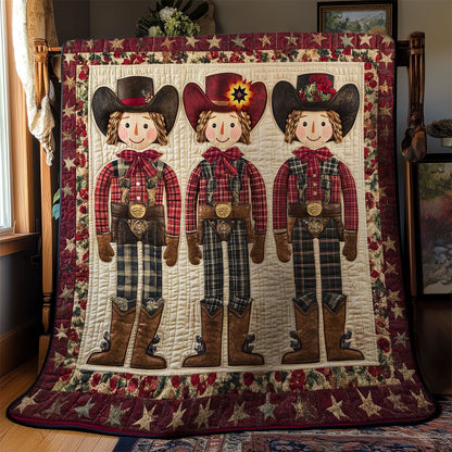 Cowboy Nutcrackers WN2711052CL Quilt