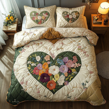 Blooming Heart WN2309021CL Duvet Cover Set