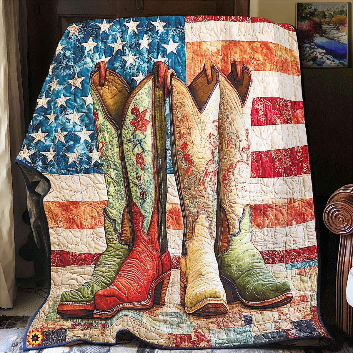 Heritage Cowboy  WX2612039CL Quilt