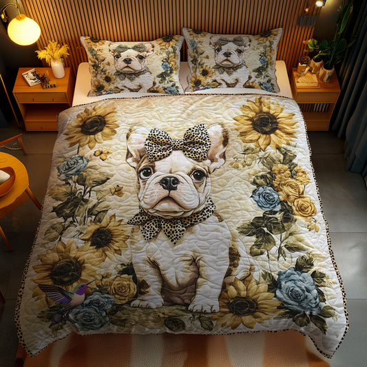 Sunflower Bulldog WN2412050CL Duvet Cover Set