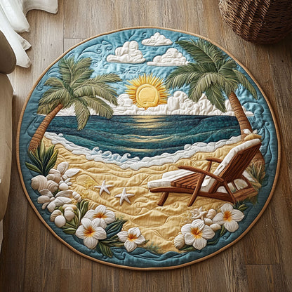 Etermal Summer WX0606017CL Quilted Round Mat