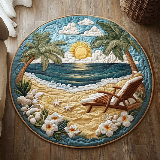 Etermal Summer WX0606017CL Quilted Round Mat