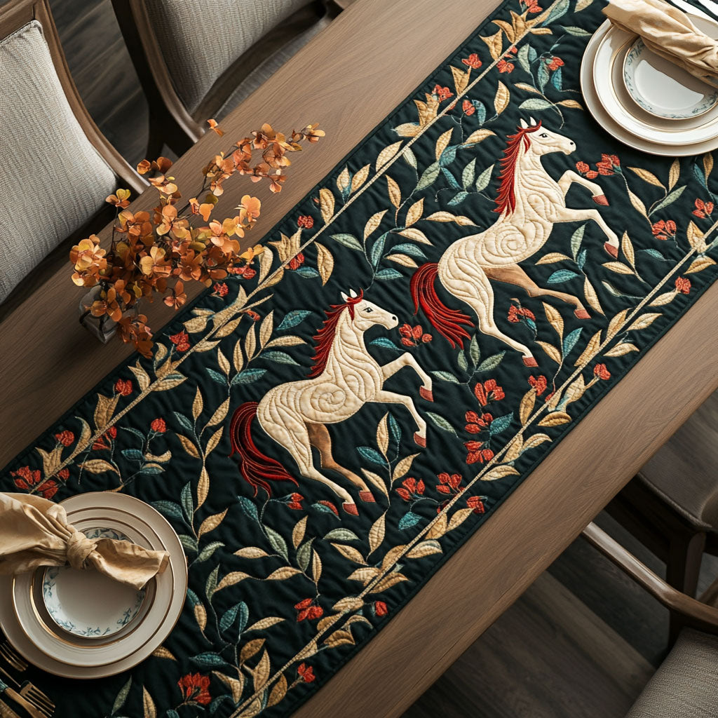 Running Among Leaves CP3004023CL Quilted Table Runner