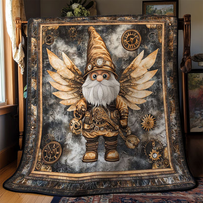 Steampunk Aviator Gnome WN0701060CL Quilt