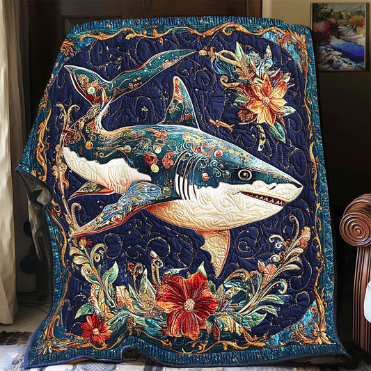 Flower Shark WY1801069CL Quilt