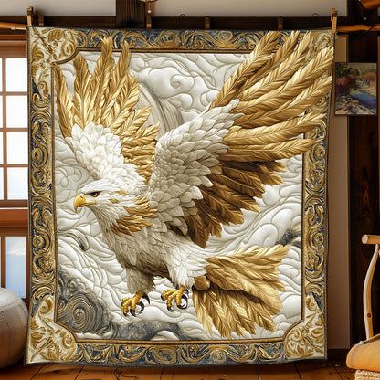 Fierce White Eagle WJ3112013CL Quilt