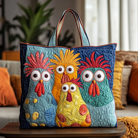 Clucksters XR3009011CL Quilted Tote Bag