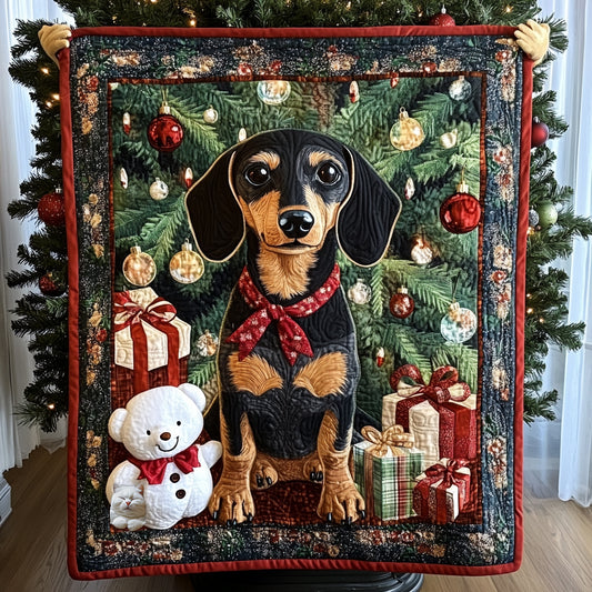 Good Boy Dachshund WU1610023CL Quilt