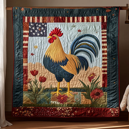 American Rooster WY2708026CL Quilt