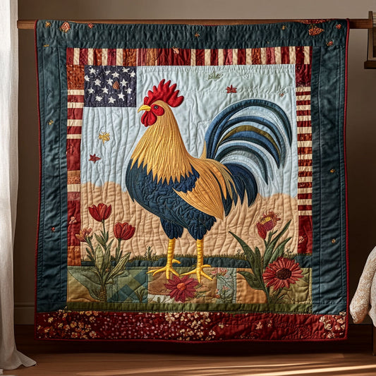 American Rooster WY2708026CL Quilt
