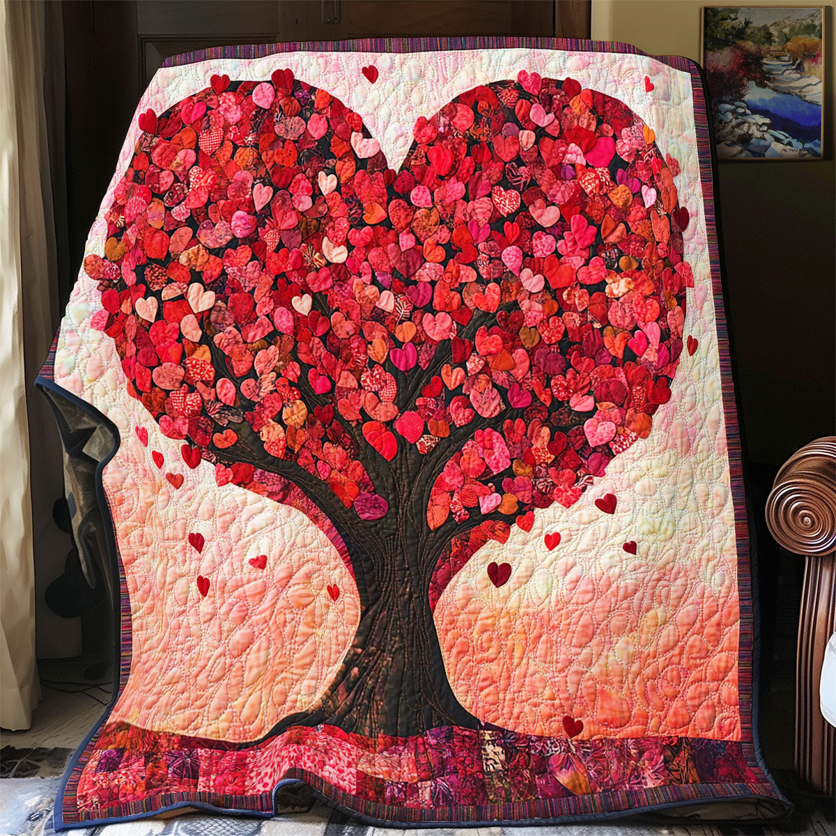 Valentine Tree WX0901063CL Quilt