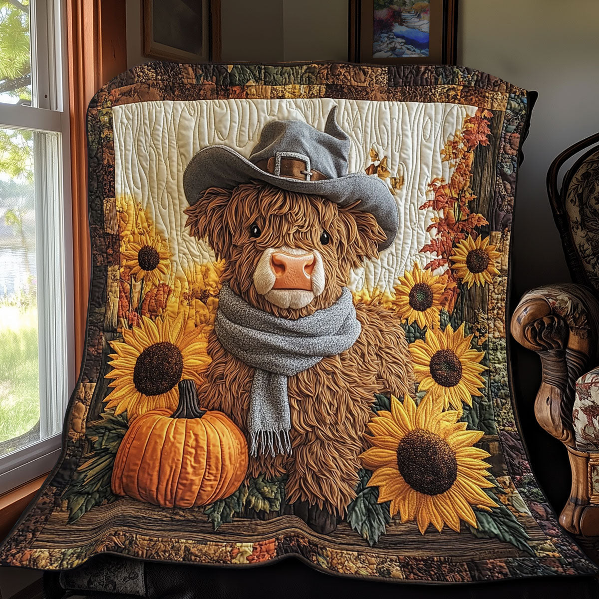 Fall Farm Friend CP0707031CL Quilt