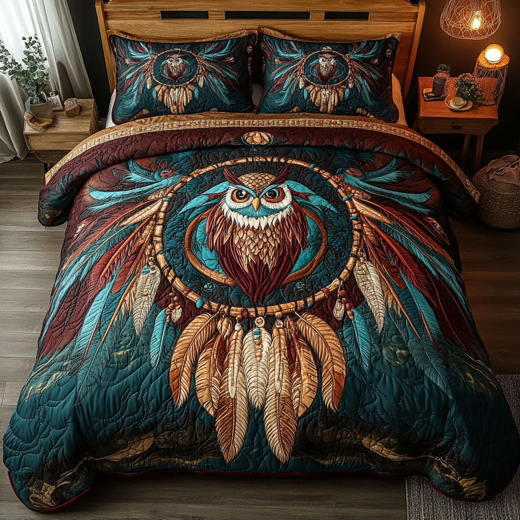 Owl Native American CW0906005CL Duvet Cover Set