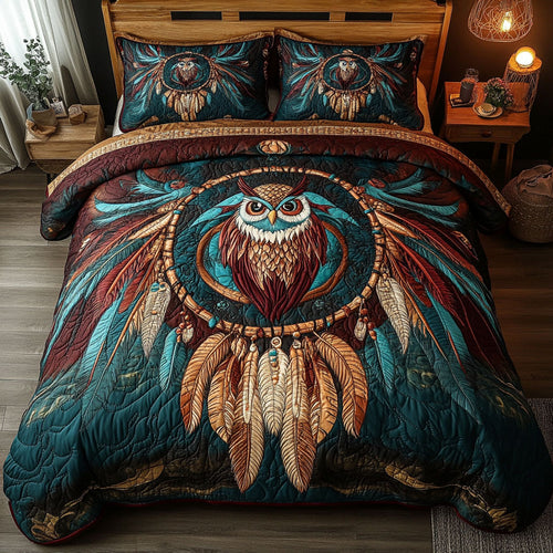 Owl Native American CW0906005CL Duvet Cover Set