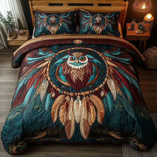 Owl Native American CW0906005CL Duvet Cover Set