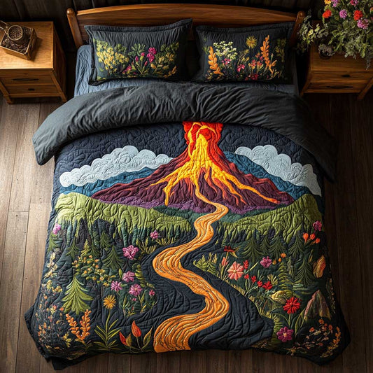 Volcanic Eruption CQ1705033CL Duvet Cover Set