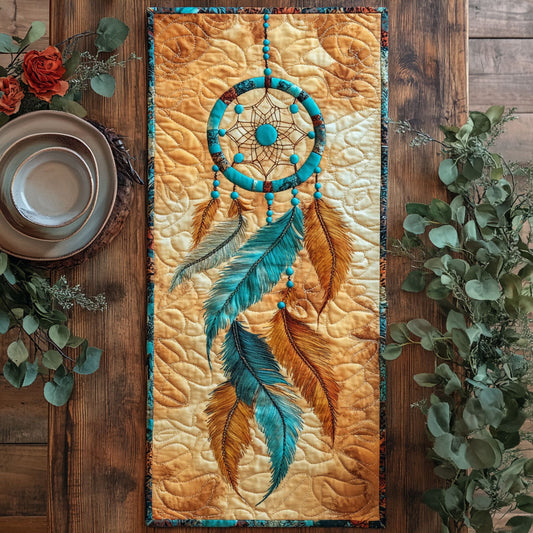 Dreamcatcher CW1805034CL Quilted Table Runner