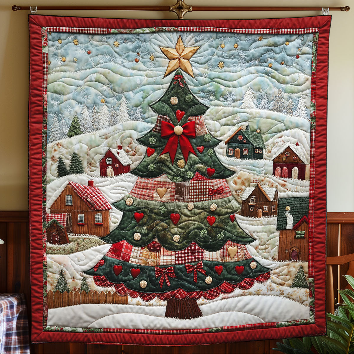 Christmas Glory CW1211044CL Quilt