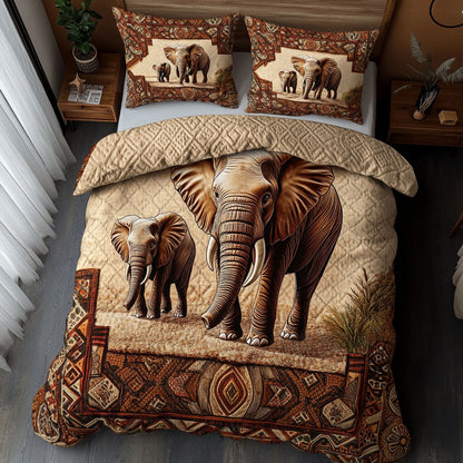 Elephant Family Warmth WN0910014CL Duvet Cover Set