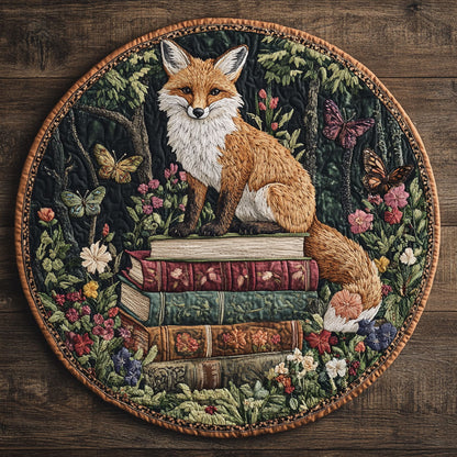 Fox And Fern WN0807044CL Quilted Round Mat