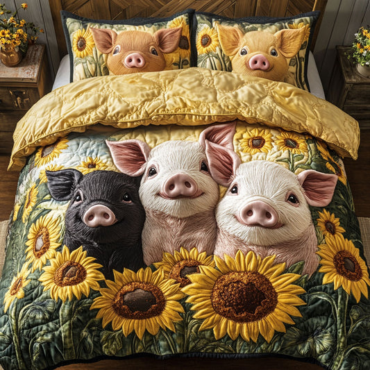 Sunny Pig Garden CW0801049CL Duvet Cover Set