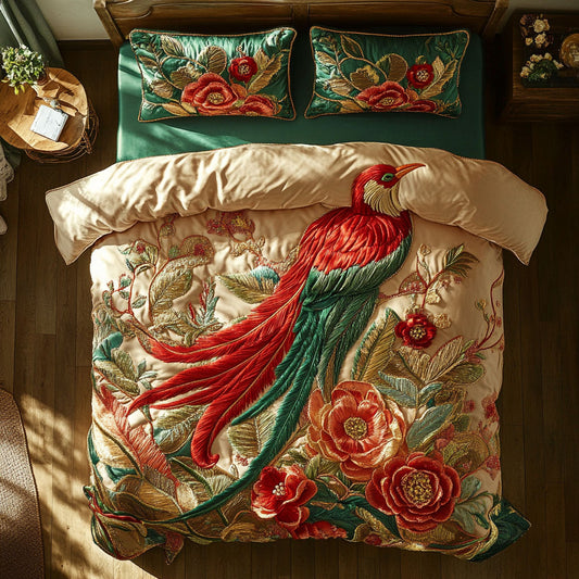 Golden Glow Birdsong CW2509046CL Duvet Cover Set