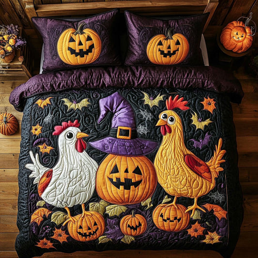 Haunted Henhouse WY0108045CL Duvet Cover Set