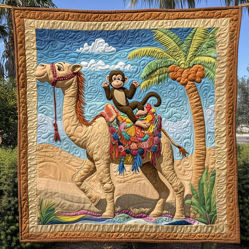 Camel & Monkey LT1809002CL Quilt